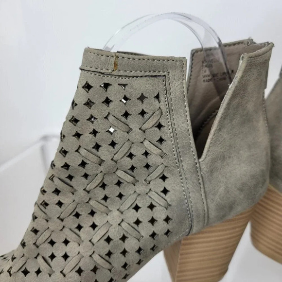 Sugar Open Toe Booties - Picture 3 of 10